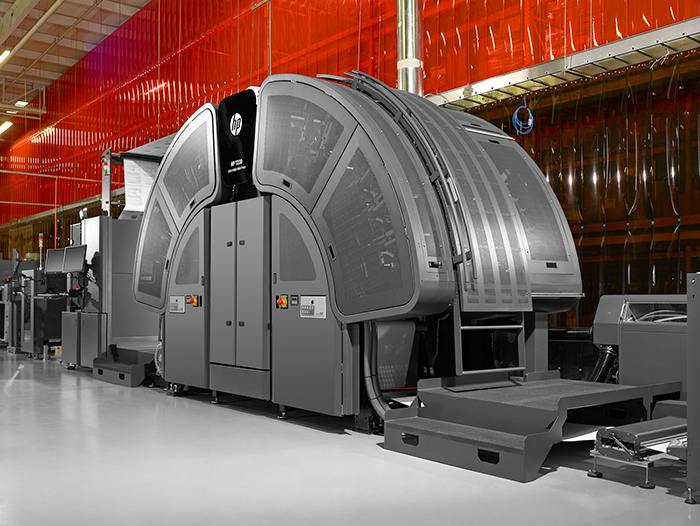 Messenger colour inkjet system used by printers and mailers